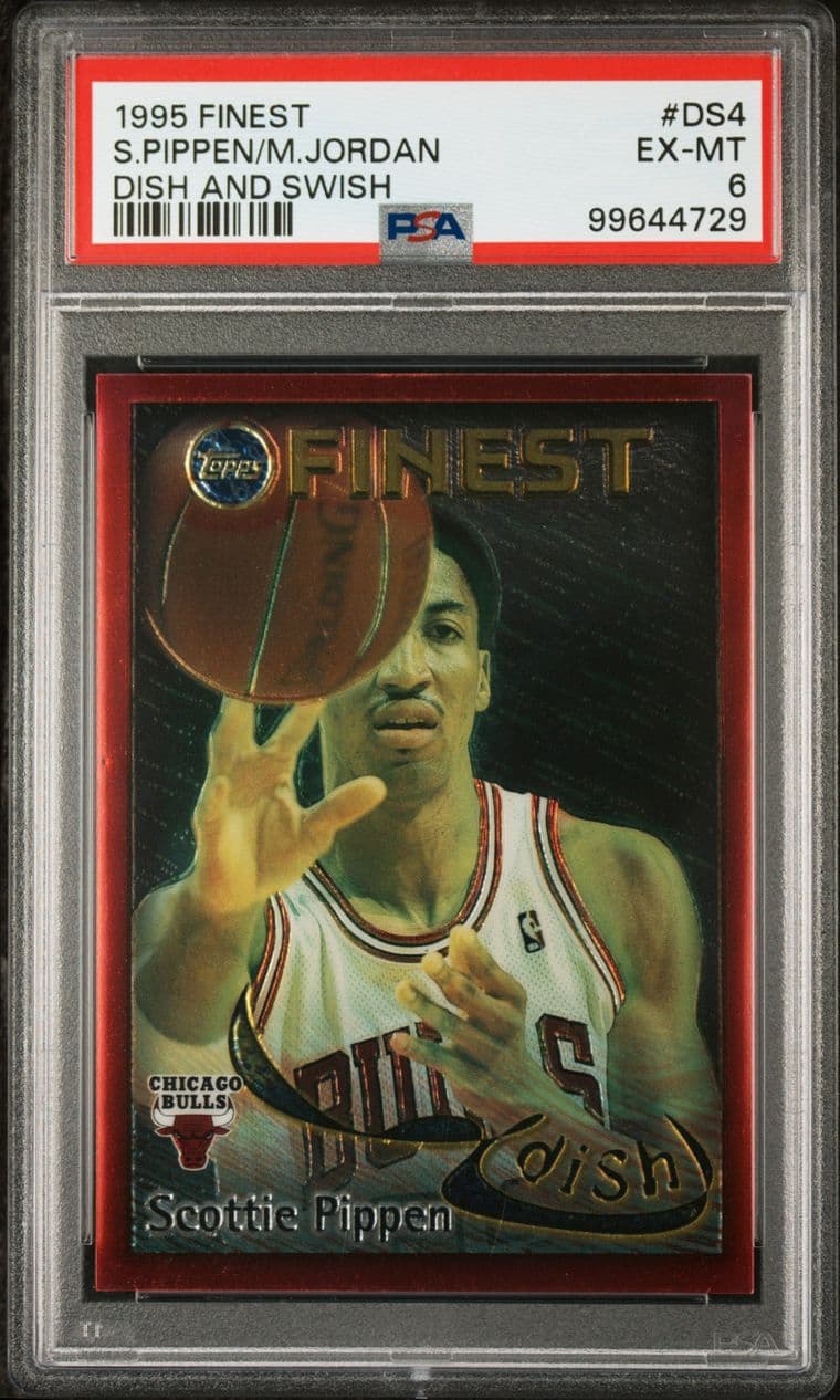 1995 FINEST S.PIPPEN/M.JORDAN DISH AND SWISH