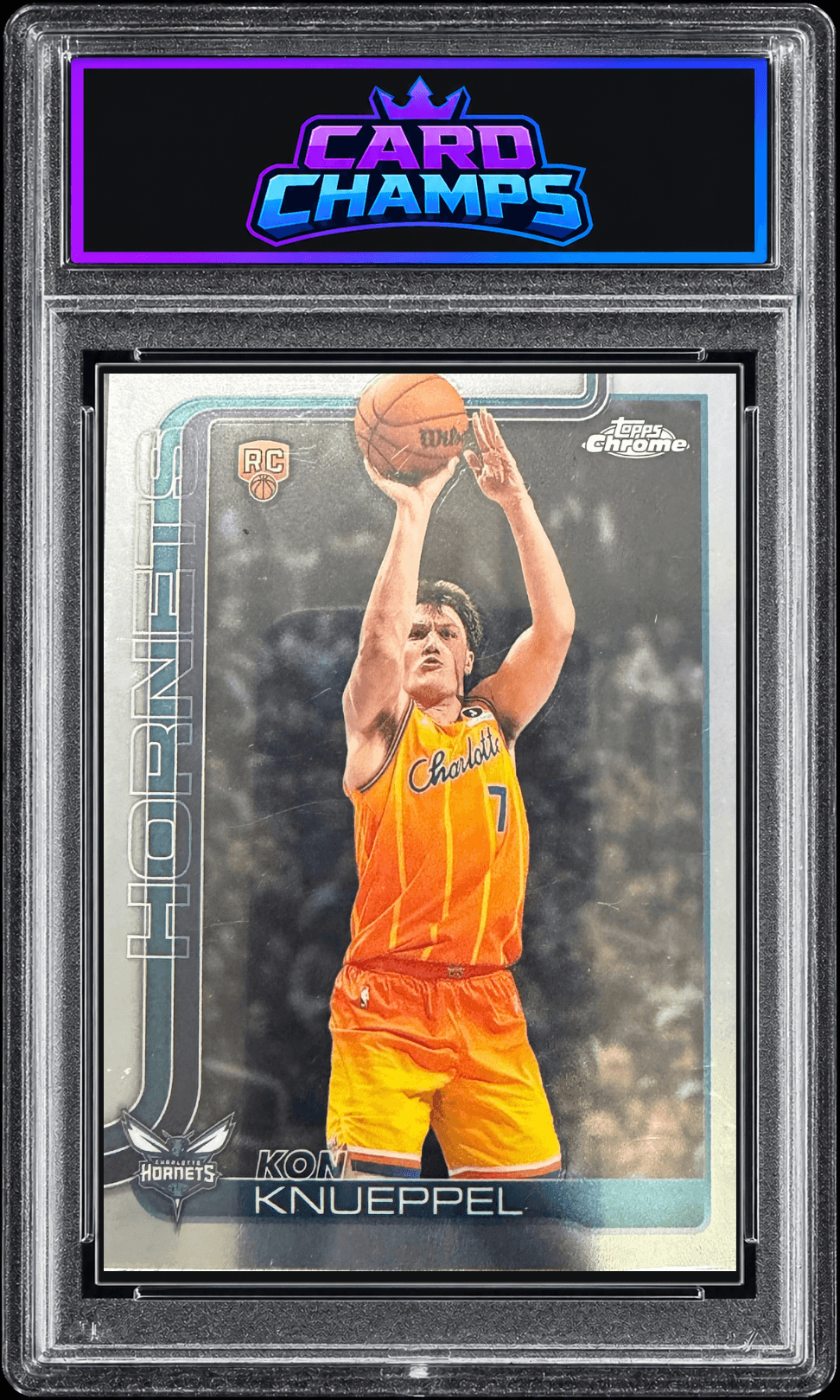 2025-26 Topps Chrome Update Kon Knueppel RC #154