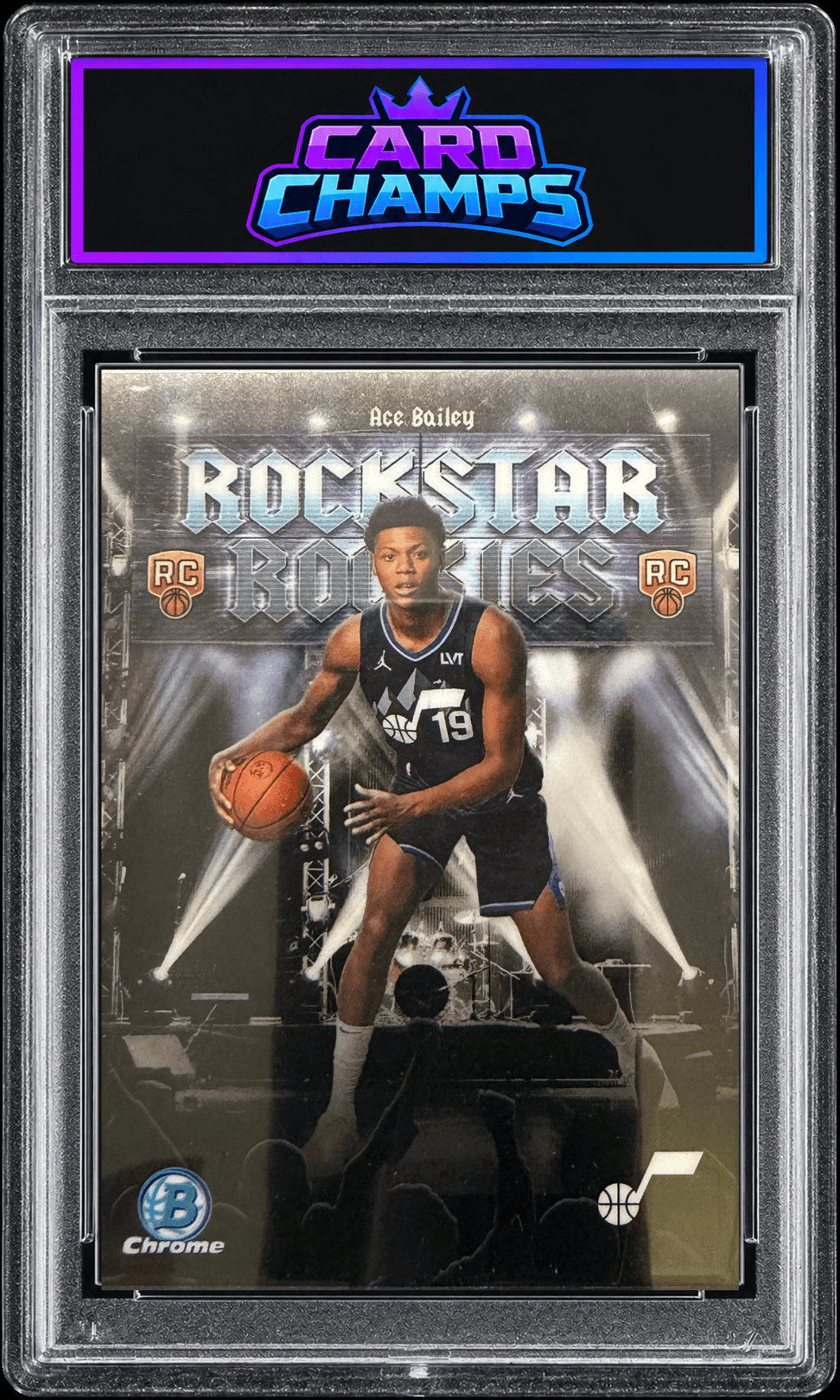 2025-26 Bowman Chrome Ace Bailey Rockstar Rookies RC #RR-5